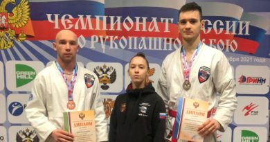 Выборжцы вернулись с наградами с Чемпионата России по рукопашному бою