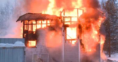 Молодая семья в результате пожара в садоводстве Петровском осталась без жилья