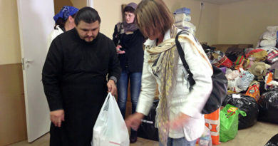 Русская православная церковь пришла на помощь беженцам из ДНР и ЛНР