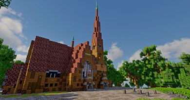 В игровой вселенной Minecraft появились Выборгский замок и приморская кирха