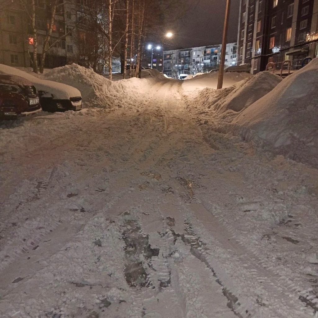 Михаил Макаров пообещал разобраться с уборкой снега в Выборге