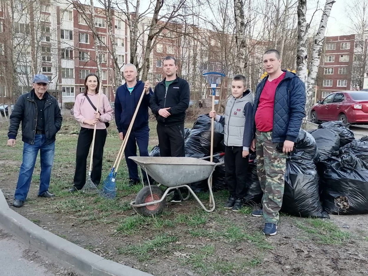 В Выборге продолжается конкурс субботников УК и ТСЖ