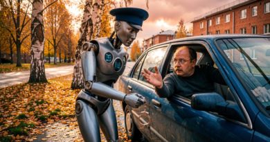 Робокопы нового поколения смогут не только патрулировать улицы: роботов научат бить людей Робокопы нового поколения смогут не только патрулировать улицы: роботов научат бить людей